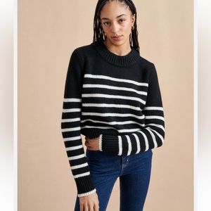 La Ligne Marin sweater - embroidered KK on the sleeve
